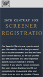 Mobile Screenshot of foxscreenings.com